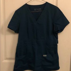 GREYS ANATOMY MEDIUM SCRUB TOP
